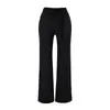 Calça casual versátil estilo coreano com amarração para mulheres para o início do outono 2026 nova calça de alta qualidade com corte slim para o dia a dia