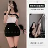 Lingerie Sexy, Uniforme de Instrutor de Abstinência, Uniforme Sexy para Boate, Roupa Sedutora para Role-Playing, Pijama Justo que Não Tira, Conjunto para Flertar