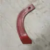Cuchilla de motocultivador modelo 245 resistente al desgaste para suelo duro cuchilla de motocultivador 195 piezas de maquinaria agrícola 225 cuchilla de labranza profunda