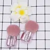 Cepillo para hongos brocha para colorete suelta y esponjosa brocha grande para polvo de uñas miel brocha para polvo de maquillaje herramientas de belleza