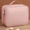 Bolsa de Maquiagem Grande Capacidade Removível, Caixa de Armazenamento Portátil para Viagem, Bolsa de Armazenamento Cosmético Portátil Multifuncional, Acabamento de Alto Padrão