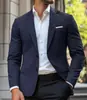 Ropa de Primavera para Hombre de Comercio Exterior 2025, Saco Casual Estampado de Doble Botón, Traje de Talla Grande, Hecho a Medida para Hombre