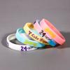 Pulseira Esportiva Luminosa de Silicone Fãs de Basquete Futebol Kobe Bryant Pulseira Curry James Maddie Doncic Pulseira