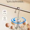 Gancho de Seis Garras con Rotación de 360 Grados para Armario, Percha Multifuncional para Ropa Interior, Bolsos y Almacenamiento de Ropa