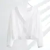 Ropa Ligera de Protección Solar para Mujer Chaqueta Corta Exterior Top Holgado de Manga Murciélago Camisa de Manga Larga de Verano Ropa para Mujer Tallas Grandes mm Gordita
