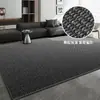 Felpudo de entrada imitación sisal, alfombra resistente a la suciedad y al desgaste para sala de estar, alfombra de suelo de terciopelo de bucle grande de piña, alfombra de mesita de noche al por mayor