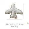 Patche Bordado de Avião para Toalha Acessórios de Roupa Patche Decorativo DIY Etiqueta de Tecido Sem Costura Patche Bordado Estilo Coreano