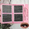 Set de Pestañas Postizas Transfronterizo, Pestañas Postizas de Gran Capacidad 50D, Pestañas Espesas Realistas Estilo Manga, Estilo Segmentado Mixto Asiático