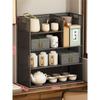 Estante de almacenamiento para juegos de té, estante de escritorio Bogu, mesa de té pequeña, gabinete de té, mesa de té, estante para té, estante para tazas de té, estante de exhibición