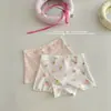 Ropa Interior Infantil 217# Ropa Interior para Niños Algodón Pantalones de Niña Dibujos Animados Transpirable Calzoncillos tipo bóxer Cintura Media Niño Pequeño Lindo Pantalones de Cuatro Esquinas