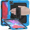 Adecuado para Mini6 Correa de Hombro de Color Contrastante Apple Air5 Soporte Giratorio Funda para Tableta iPad 11 pulgadas Funda Protectora Anticaídas