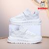 Zapatos para niños Babdou verano nuevo malla transpirable niños y niñas zapatillas ligeras suaves Velcro zapatos para correr