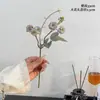 Buquê de flores roxas decoração arranjo de flores flor de seda sala de estar flor interna decoração flor falsa flor de plástico flor biônica