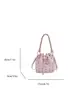 Bolsa Saco Design Fofo e Fresco 2026 Nova de Verão Plissada Grande Capacidade Bolsa de Ombro Atacado Bolsa Transversal