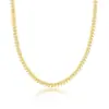 Amazon Cadena de eslabones Flash Transfronteriza Elegante Collar de Corazón Abierto Estrella Abierta Joyería de Moda Trendy para Chicas