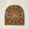 Comércio exterior transfronteiriço Halloween teia de aranha engraçado pulôver cap tendência hip-hop homens e mulheres esqui ao ar livre malha boné frio