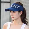Sombrero para Mujer Sombrilla Sombrero Protector Solar Verano Estilo Coreano de Moda Techo Pico de Pato Moda Verano Parte Superior Abierta Popular en Internet Sombrero de Sol
