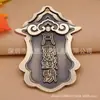 Dan Shu Tie Quan Ficha de Metal Personalizada Retro Orden General Soldado Dinastía Han Talismán Accesorios de Atrezzo para Sala Secreta de Juego Tarjeta de Muerte Gratis