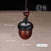 Figurita de Ciervo de Sándalo Verde, Lindo Adorno Mini de Madera de Ébano para Llevar en la Mano, Un Ciervo Significa Estás Conmigo Decoración de Escritorio