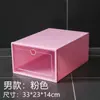 Caja de zapatos transparente gruesa directa de fábrica caja de zapatos combinación libre caja de almacenamiento para zapatos de hombre y mujer caja de zapatos de plástico a prueba de polvo