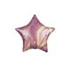 Nova ágata de 18 polegadas balão estrela de cinco pontas ágata amor redondo balão de folha de alumínio bola decorativa de aniversário