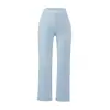 Pantalones Sexy Acampanados Micro Acampanados Estilo Deseo Puro para Mujer Otoño e Invierno Nuevo Elástico Cintura Alta Acampanados Ajustados Casuales
