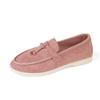 Amazon Comercio Exterior 2024 Otoño Nuevos Zapatos de Moda Versátiles Planos Casuales Zapatos para Mujer Venta al por Mayor