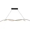 Lámpara de Comedor Araña Moderna Minimalista Nórdica Creativa Diseñador Luz de Tira Larga con Focos Mesa de Comedor Barra de Bar Lámpara de Comedor