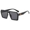 Nuevas gafas de sol para mujer 2022, gafas de sol de moda con montura grande a prueba de rayos UV, gafas de sol de moda personalizadas para fotos callejeras, gafas de sol de influencer
