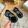 Zapatos Mary Jane dulces y elegantes para niñas, colección primavera/otoño 2026, zapatos negros para niños de suela blanda
