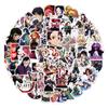 Colección de pegatinas de animación mixta transfronteriza Hechizo de regreso a la estación Espada espeluznante Funda para teléfono móvil personalizada Cuaderno Decoración impermeable