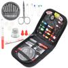 10 herramientas traje doméstico kit de costura caja viaje hecho a mano caja de costura creativa portátil costura costura