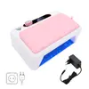 Nueva Lámpara de Uñas con Almohada para Mano con Sensor Inteligente Transfronteriza, Fuente de Luz Dual UV/LED Portátil, Lámpara de Secado de Uñas de Alta Potencia de Secado Rápido