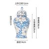 Yutong "Porcelana Hecha a Mano" por un Artista Veterano, Cerámica Pintada a Mano Pura Lujo Accesible Jarrón de Cerámica, Decoración de Entrada