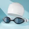 Gafas de natación para adultos, montura grande, HD, impermeables, antivaho, para miopía, buceo, protección ocular, gafas de natación, equipo profesional, gorro de natación transfronterizo