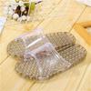 Pantuflas transparentes de cristal para mujer, antideslizantes, de plástico, para verano, para baño, interiores, suela suave, de PVC, antiolor.