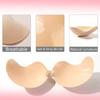 Adhesivo de Silicona para Senos Diaz Mostrado Grande Ropa Interior Vestido de Novia Sujetador Invisible Push-up Antideslizante Transpirable Sin Costuras Adhesivo para Senos Mango