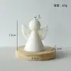 Anjinho Velas Adereços de Fotografia Decoração Lembrança de Casamento Asas Vela Perfumada Anjo Vela