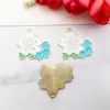 1 Colgante de Accesorio de Joyería DIY, Accesorio de Aleación con Flor de Esmalte a la Moda, Pulsera de Flor de Cinco Pétalos, Collar, Colgante de Arete