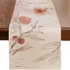 Corredor de Mesa de Temporada de Cosecha de Otoño de Venta Caliente Transfronteriza, Corredor de Mesa de Calabaza y Hoja de Arce, Tela para Mesa de Café, Sala de Estar, Restaurante, Decoración, Mantel