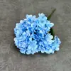 270 flores artificiales, 5 ramos de hortensias, decoración de bodas, decoración para el hogar y escaparates, adornos de flores artificiales transfronterizos al por mayor
