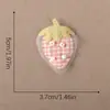 Acessórios para Joias DIY Tecido Decoração Fresca Versátil Materiais Florais Flores de Renda Coração de Morango