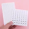 Set de Pegatinas Brillantes de Pedrería Antiadherentes para el Cabello Maquillaje de Escenario Pegatinas Decorativas Brillantes de Pedrería para la Cara Fiesta Festival de Música Pedrería de Estilismo