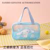 Esencial de Viaje Impermeable Portátil Translúcido Bolsa de Cosméticos Sanrio Auténtico Autorizado Perro de Orejas Grandes Bolsa Grande de Viaje