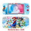 Switch Lite Máquina de Dor Adesivo Adesivo Película Adesivo de Proteção Adesivo Colorido One Piece Rei Rocha Negra Sombra de Fogo Navio Mãe