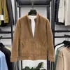 Nuevo Cardigan de Polar Versátil Popular de Temperamento Simple Japonés Chaqueta de Moda Harajuku Artística Trendy Perezosa