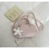 Bolso de mano Ganbo Boston 2026 primavera/verano nuevo, bolso cruzado casual versátil, bolso tipo bowling dorado