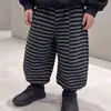 Pantalones de Rayas Estilo Linterna para Niños Estilo Coreano Elegante Estilo Primavera y Otoño Pantalones Sueltos Casuales para Niños Joggers para Bebé Modernos