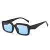 Nuevas Gafas de Sol Cuadradas Transfronterizas Simples Rectangulares Pa Pierna Triangulares Romboidales Gafas de Sol de Moda para Hombres y Mujeres