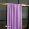 Tela Elástica de Seda de Leche para Boda Serie Morada Tela para Techo de Salón de Bodas Fondo Tela de Decoración para Sala de Bodas